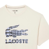 Camiseta Lacoste Daniil Medvedev Tenis Blanco Roto  Oferta + Barato