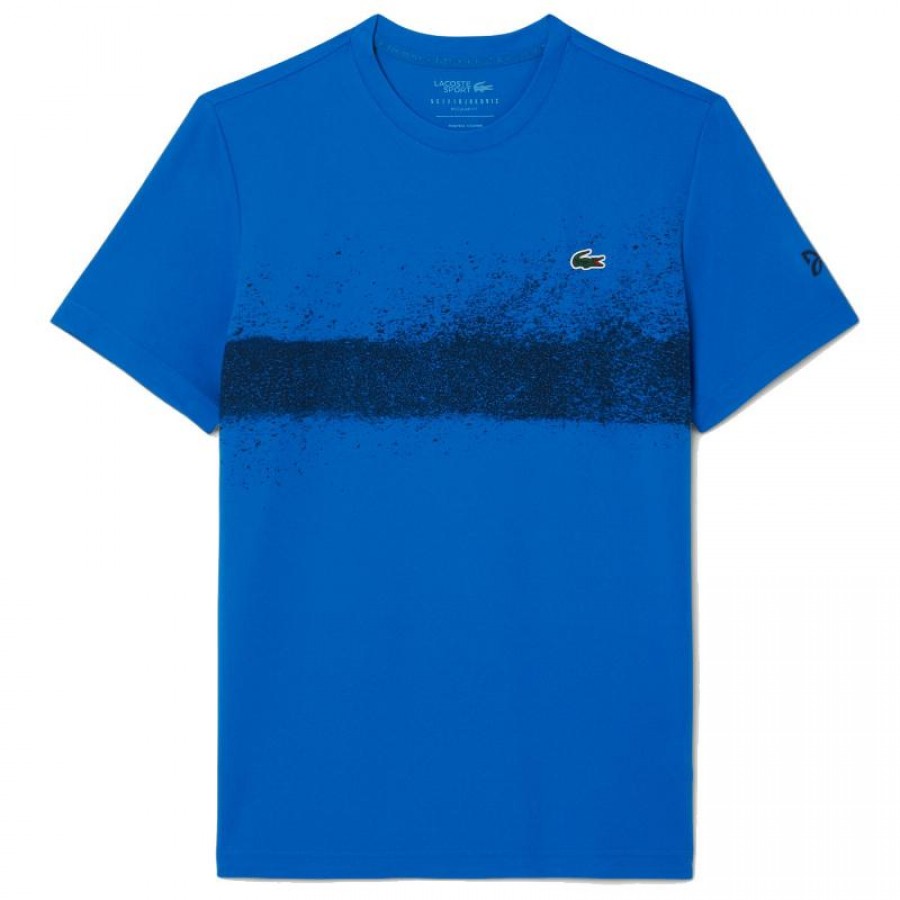 Lacoste Novak Djokovic Maglietta Blu Navy  Offerta + Economico