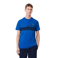 Lacoste Novak Djokovic Maglietta Blu Navy  Offerta + Economico