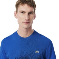 Lacoste Novak Djokovic Maglietta Blu Navy  Offerta + Economico
