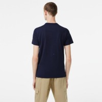 Camiseta Lacoste Novak Djokovic Azul Marino  Oferta + Barato
