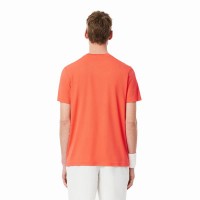 Camiseta Lacoste Novak Djokovic Naranja Rojo  Oferta + Barato