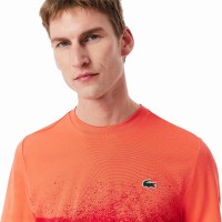 Camiseta Lacoste Novak Djokovic Naranja Rojo  Oferta + Barato