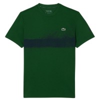 Camiseta Lacoste Novak Djokovic Verde Azul Marino  Oferta + Barato