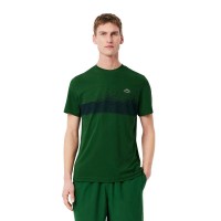 Camiseta Lacoste Novak Djokovic Verde Azul Marino  Oferta + Barato