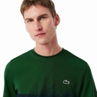 Camiseta Lacoste Novak Djokovic Verde Azul Marino  Oferta + Barato