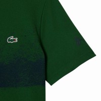Camiseta Lacoste Novak Djokovic Verde Azul Marino  Oferta + Barato