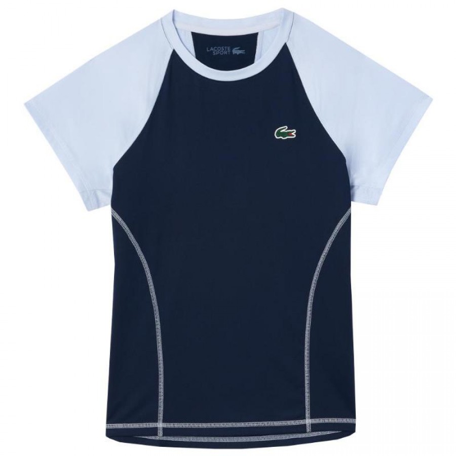 Lacoste Slim Fit T-Shirt Blue  Offer + Cheap