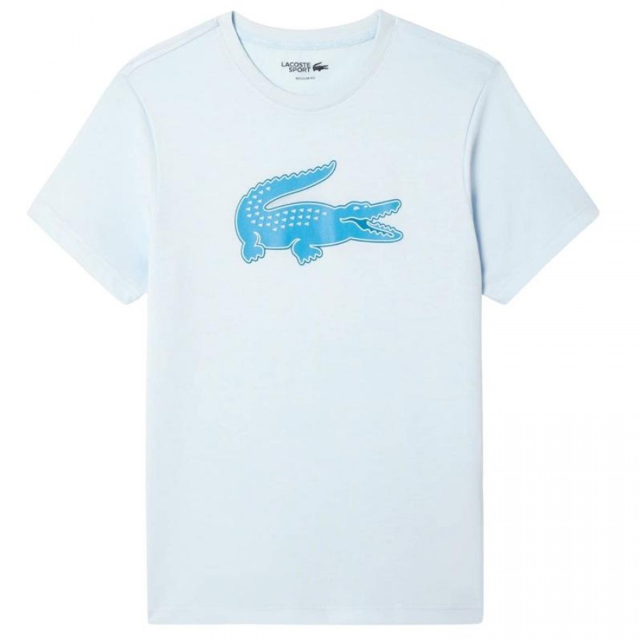 Lacoste Sport Light Blue T-Shirt  Offer + Cheap