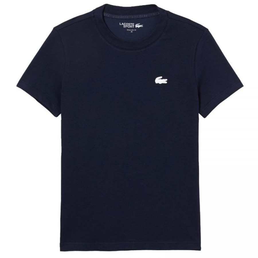 Camiseta Lacoste Sport Azul Marino Mujer  Oferta + Barato
