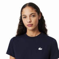 Camiseta Lacoste Sport Azul Marino Mujer  Oferta + Barato
