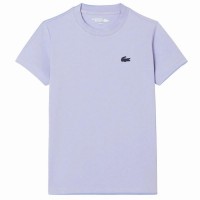 Camiseta Lacoste Sport Azul Violeta Mujer  Oferta + Barato
