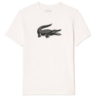Lacoste Sport T-Shirt Bianco Nero  Offerta + Economico
