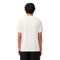Lacoste Sport T-Shirt Bianco Nero  Offerta + Economico