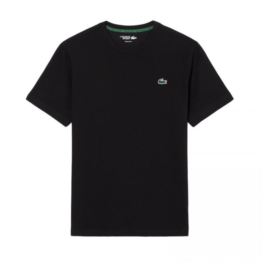 Camiseta Lacoste Sport Grafica Negro Verde