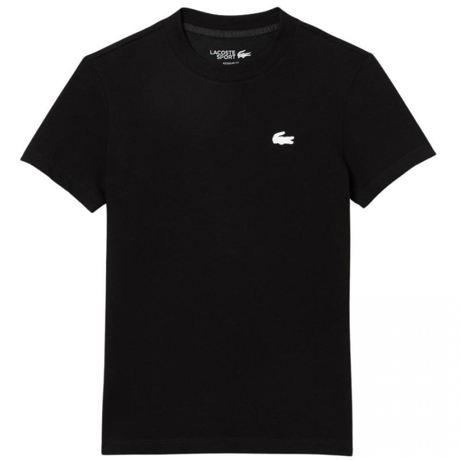 Lacoste Sport Black Women''s T-Shirt  Offer + Cheap