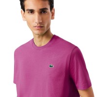 Camiseta Lacoste Sport Regular Fit Malva  Oferta + Barato