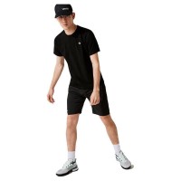 Lacoste Sport Regular Fit Black T-Shirt  Offer + Cheap