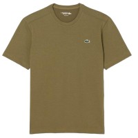 Camiseta Lacoste Sport Regular Fit Verde Kaki  Oferta + Barato