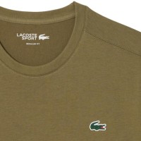Camiseta Lacoste Sport Regular Fit Verde Kaki  Oferta + Barato