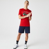 Lacoste Sport T-shirt Rosso  Offerta + Economico