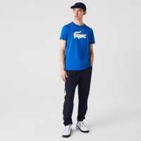 Camiseta Lacoste Sport Transpirable Azul  Oferta + Barato