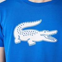 Camiseta Lacoste Sport Transpirable Azul  Oferta + Barato