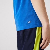 Camiseta Lacoste Sport Transpirable Azul  Oferta + Barato