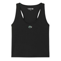 Camiseta Lacoste Tank Negro Mujer