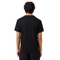 Maglietta Lacoste Ultra Dry Nero Bianco  Offerta + Economico