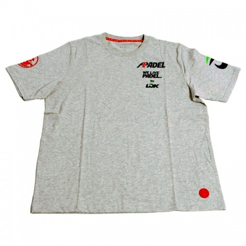Camiseta Lok A1 Padel Bridger Gris Melange Camiseta Lok A1 Padel Bridger Gris Melange