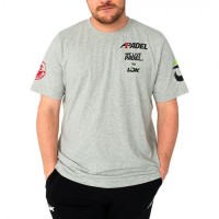T-shirt Lok A1 Padel Bridger Gris Chiné  Offre - Pas cher