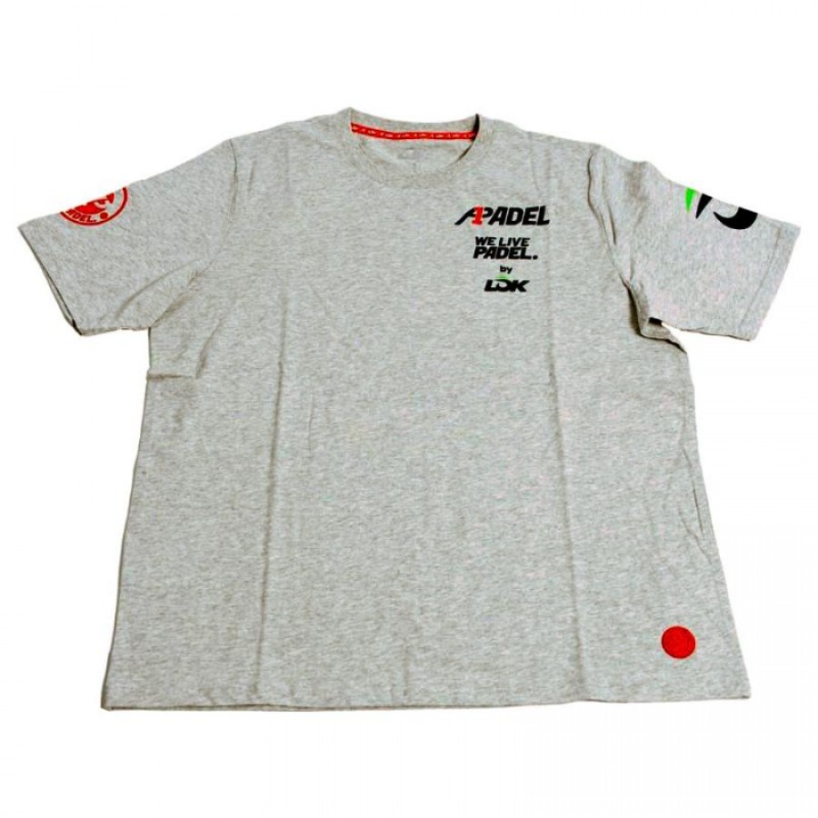 Lok A1 Padel Bridger Gray Melange Women''s T-Shirt  Offer + Cheap