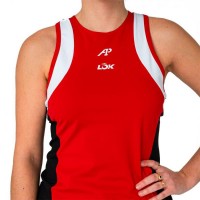 Lok A1 Padel Elk Bianco Nero Maglietta da Donna  Offerta + Economico
