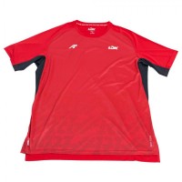 T-shirt à capuche de padel Lok A1 rouge  Offre - Pas cher