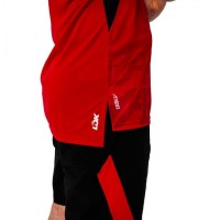 T-shirt à capuche de padel Lok A1 rouge  Offre - Pas cher