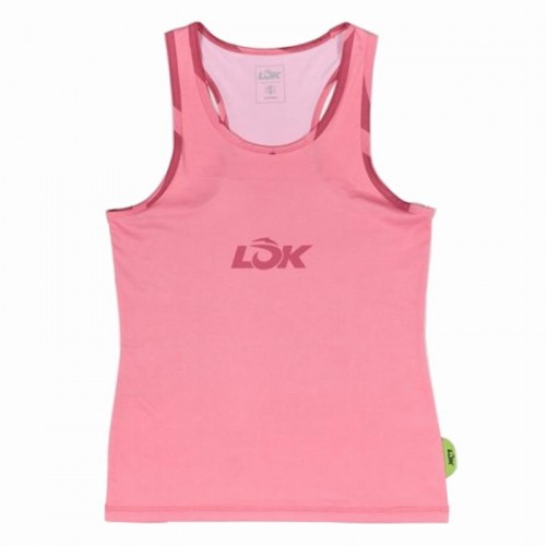 Camiseta Lok Edgeray Rojo Rosa Mujer Camiseta Lok Edgeray Rojo Rosa Mujer