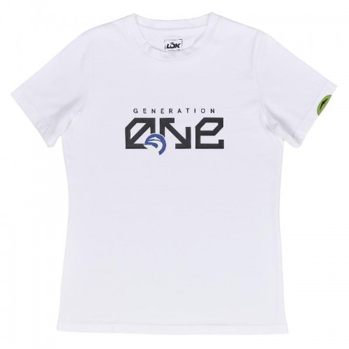 Camiseta Lok Gen One Blanco Mujer Camiseta Lok Gen One Blanco Mujer