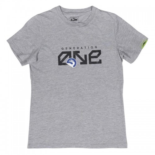 Camiseta Lok Gen One Gris Mujer Camiseta Lok Gen One Gris Mujer