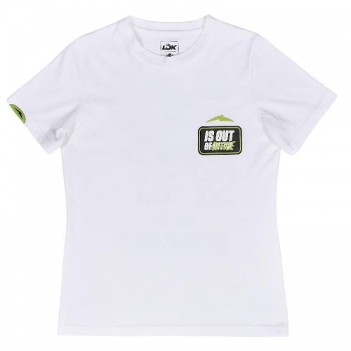 Camiseta Lok Out Of Office Blanco Mujer Camiseta Lok Out Of Office Blanco Mujer