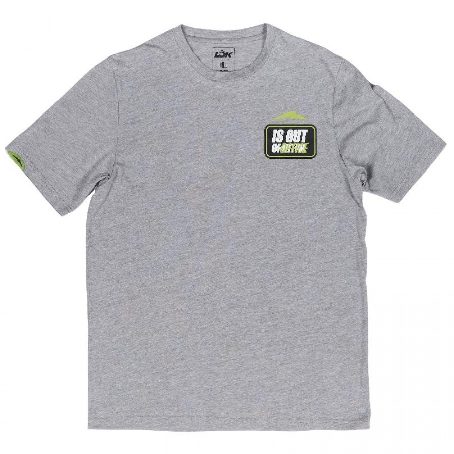Camiseta Lok Fuori Ufficio Gris  Offerta + Economico