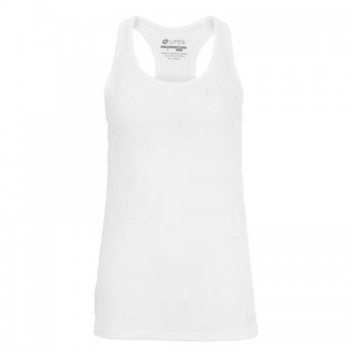 Camiseta Lotto MSP Blanco Mujer Camiseta Lotto MSP Blanco Mujer