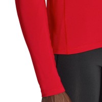 Camiseta Manga Larga Adidas Techfit Rojo  Oferta + Barato