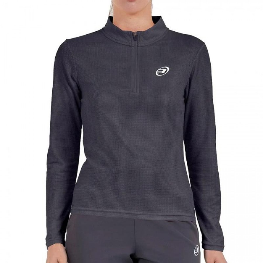 Camiseta de Manga Longa Bullpadel Alita Anthracite