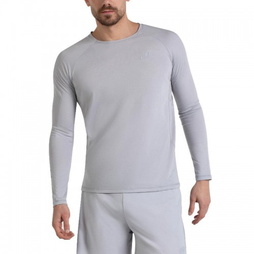 Camiseta Manga Larga Bullpadel Amer Gris Perla