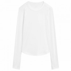 Camiseta Manga Larga Wilson All Day Blanco Mujer