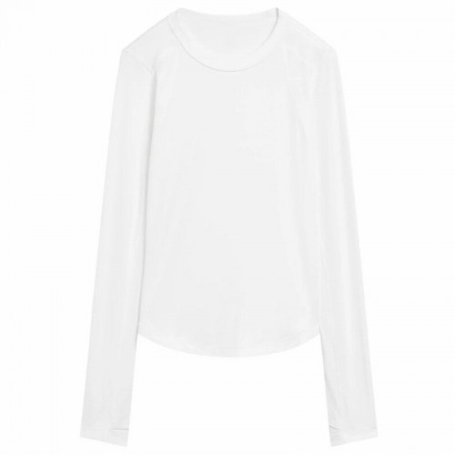Camiseta Manga Larga Wilson All Day Blanco Mujer Camiseta Manga Larga Wilson All Day Blanco Mujer