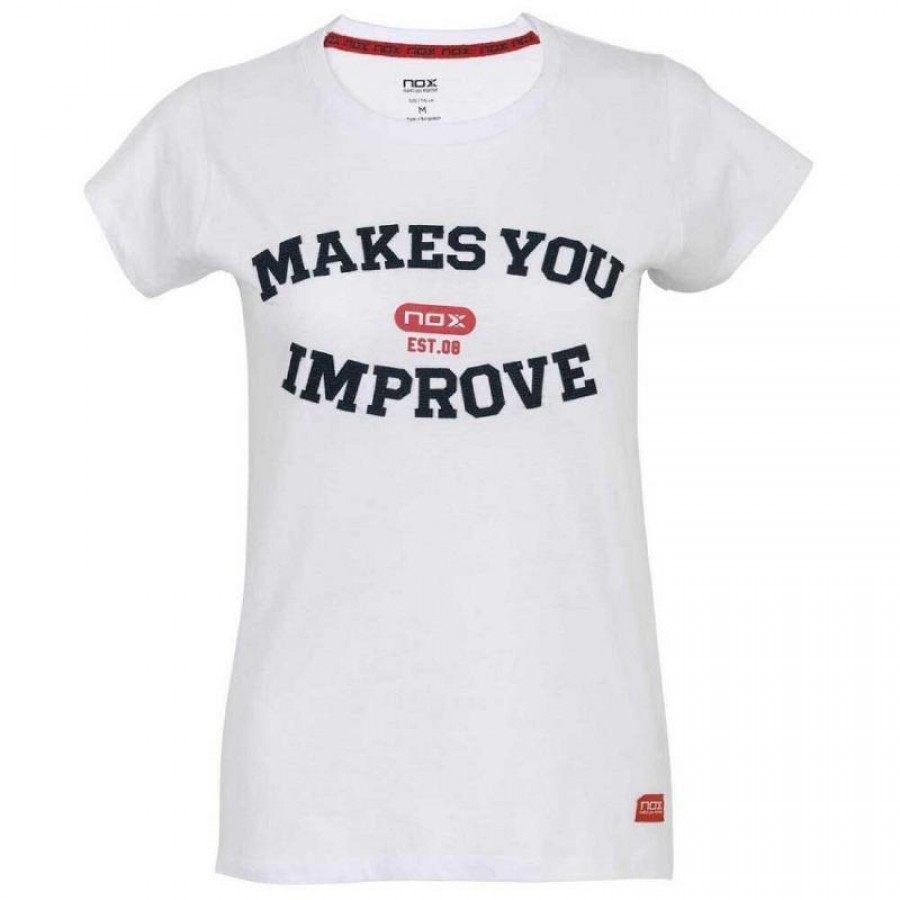 Camiseta Feminina Nox Basic White  Oferta + Barato