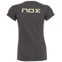 Camiseta Feminina Nox Basic Cinza  Oferta + Barato