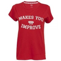 Camiseta Feminina Nox Basic Vermelha  Oferta + Barato